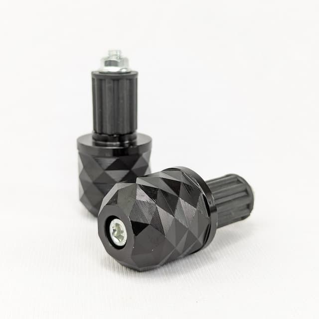 Diamond Shape Universal Handle Bar Grips or End Cap Plug Gutli For All Motorcycle