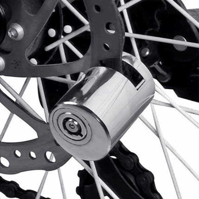 Anti-Theft Bicycle Lock Scooter Padlock for Skateboard Wheels Disc Brake Lock