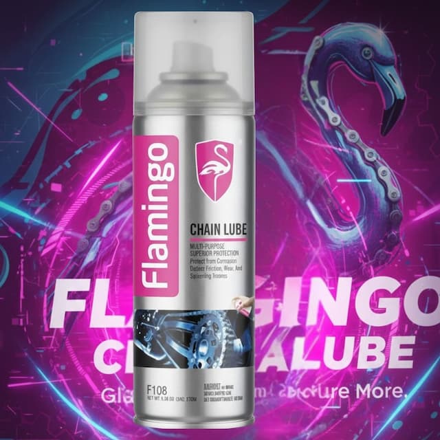 Flamingo Chain Lube For Motorcycle 220 ml
